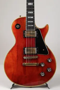 GIBSON 1976 LES PAUL CUSTOM WINE RED