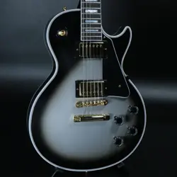 GIBSON CUSTOM SHOP LIMITED RUN 1974 LES PAUL CUSTOM VOS SILVER BURST #GG4NR