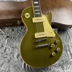 GIBSON CUSTOM SHOP 1955 NAMM SHOW COMMEMORATIVE EDITION LES PAUL NUGGET GOLD