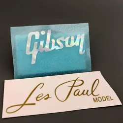 GIBSON LESPAUL STANDARD GUITAR HEADSTOCK LOGO