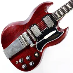 GIBSON CUSTOM SHOP MURPHY LAB 1964 SG STANDARD REISSUE W/ MAESTRO ULTRA LIGHT