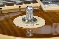 KNURLED TOGGLE SWITCH KNOB TIP FOR US GIBSON GUITARS - SAE 8-32 - ALUMINUM