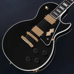 EPIPHONE INSPIRED BY GIBSON CUSTOM LES PAUL CUSTOM EBONY WEIGHT: 3.93KG