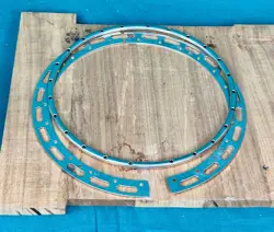 SAGA 2-PIECE FLANGE SET FOR GIBSON STYLE BANJO CONSTRUCTION.