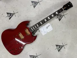 2025 GIBSON SG STANDARD 61 ELECTRIC GUITAR HUSK HERITAGE CHERRY REPAIRED