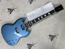 2018 GIBSON SG STANDARD 61 ELECTRIC GUITAR HUSK PELHAM BLUE REPAIRED