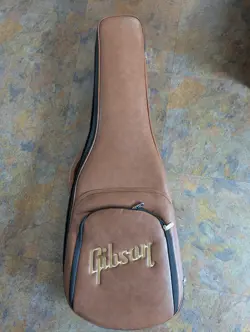 GIBSON BROWN GIG BAG GUITAR CASE FOR LES PAUL