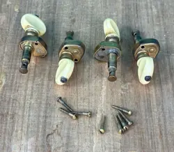 VINTAGE GROVER GOLD GEARED BANJO PEGS FOR GIBSON STYLE BANJO