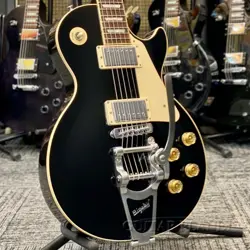 GIBSON SEMI-ANNUAL SALE LES PAUL TRADITIONAL BIGSBY -EBONY- 2011 RARE! 4.40KG