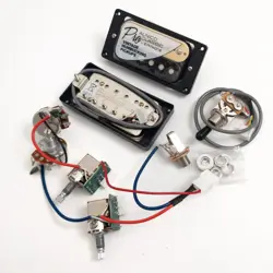 GUITAR HUMBUCKER PICKUPS ALNICO V FOR GIBSON 4C QUICK CONNECT WIRING HARNESS