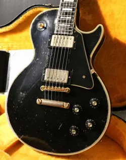 GIBSON CUSTOM SHOP LIMITED PSL MURPHY LAB 1968 LES PAUL CUSTOM EBONY ULTRA HEAVY