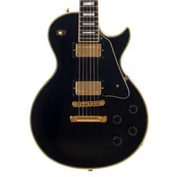 1982 GIBSON LES PAUL CUSTOM - EBONY - 1 OWNER! ORIGINAL VINTAGE ELECTRIC GUITAR