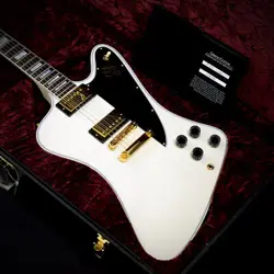 GIBSON CUSTOM SHOP / FIREBIRD CUSTOM GLOSS POLARIS WHITE S/N: CS401441 GUITAR