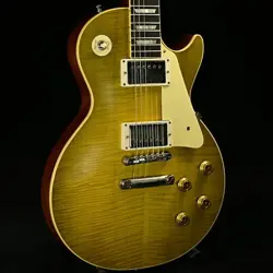 GIBSON CUSTOM 1959 LES PAUL STANDARD REISSUE VOS GREEN LEMON FADE PSL S/N 933182