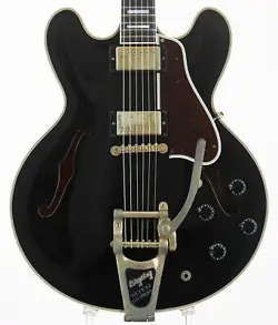 USED GIBSON CUSTOM MEMPHIS / ES-355 W/BIGSBY EBONY 2005 02565707 ELECTRIC GUITAR