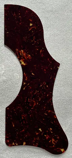 SELF ADHENSIVE PICKGUARD FOR GIBSON J45&J50 STYLE ACOUSTIC GUITRAR BROWN TORTOIS