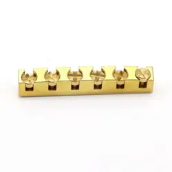 GUITAR ADJUSTABLE BRASS NUT 43MM - HEIGHT BELL NUT FOR GIBSON LP SG STYLE GUITAR