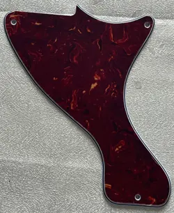 CUSTOM FOR GIBSON LP JR. LES PAUL JUNIOR STYLE GUITAR PICKGUARD RED TORTOISE