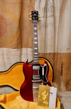 GIBSON CUSTOM SHOP MURPHY LAB ‘64 SG STANDARD 2023 - SPARKLING BURGUNDY METALLIC