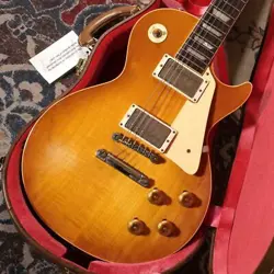 GIBSON CUSTOM SHOP 1958 LES PAUL STANDARD REISSUE VOS LEMON BURST *UW171