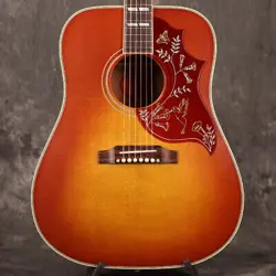 GIBSON / HC 1960 HUMMINGBIRD FIXED BRIDGE HERITAGE CHERRY SUNBURST S/N 22284028