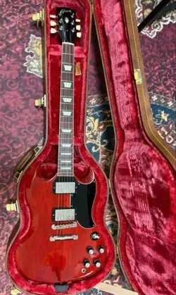 GIBSON SG STANDARD '61 STOP BAR ELECTRIC GUITAR FROM JAPAN