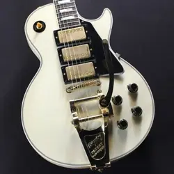 GIBSON CUSTOM SHOP MURPHY LAB 1957 LES PAUL CUSTOM REISSUE 3-PICKUP W/BIGSBY POL
