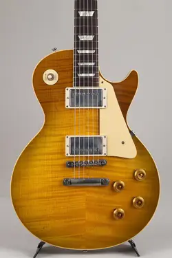 GIBSON CUSTOM SHOP HISTORIC COLLECTION 1959 LES PAUL STANDARD GREEN LEMON FADE V