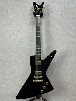 GIBSON CUSTOM SHOP MAHOGANY FUTURA EBONY BLACK GOLD HARDWARE MADE IN USA 2008