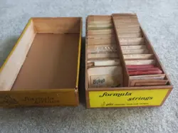 VINTAGE GUITAR STRING LOT GIBSON FENDER MARTIN MAKES BLACK DIAMOND DARCO ERNIE