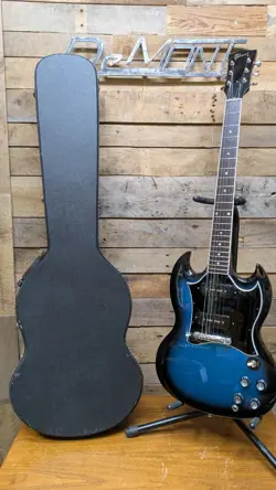 METALLIC BLUE BLACK