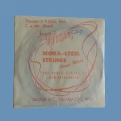 VINTAGE GIBSON MONA STEEL BANJO STRINGS- NOS C OR 4TH WOUND