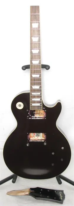 EPIPHONE INSPIRED BY GIBSON CUSTOM JEFF BECK OXBLOOD 1954 LES PAUL HUSK AND CASE