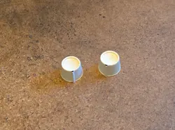 VINTAGE 1960'S KALAMAZOO GUITAR VOLUME TONE KNOBS 1965 1966 1967 KG GIBSON