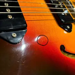 GIBSON / RAPID ES-330 2018 SUNSET BURST SAFE DELIVERY FROM JAPAN