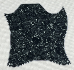 BLACK PEARL 4-PLY FOR FIT GIBSON SG STANDARD BLANK STYLE GUITAR PICKGUARD
