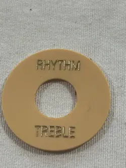 2019 GIBSON LES PAUL TRIBUTE SWITCH PLATE POKER CHIP CREAM GOLD
