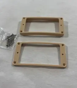 2019 GIBSON LES PAUL STUDIO M69 HUMBUCKER PICKUP RINGS CREAM W/ HW