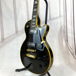 VINTAGE 1956 GIBSON LES CUSTOM BLACK BEAUTY ELECTRIC GUITAR P90 PICKUP