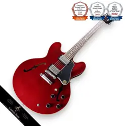 GIBSON ES335 DOT CHERRY SEMIHOLLOW ELECTRIC GUITAR