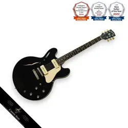 GIBSON ES335 P90 EBONY 2021 US LIMITED EDITION