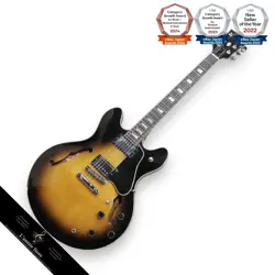 GIBSON ES335TD 1980S SEMIHOLLOW ELECTRIC GUITAR COIL TAP