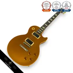 GIBSON HISTORIC COLLECTION 1957 LES PAUL REISSUE GOLD TOP ELECTRIC GUITAR