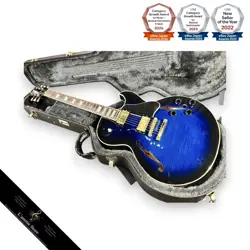 GIBSON ES137 CLASSIC BLUE BURST 2003 ELECTRIC GUITAR