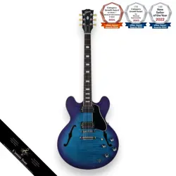 GIBSON ES335 BLUEBERRY BURST SEMIHOLLOW ELECTRIC GUITAR