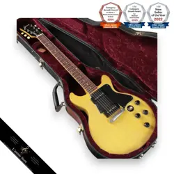 GIBSON CUSTOM SHOP HISTORIC 1960 LES PAUL SPECIAL DOUBLE CUT TV YELLOW