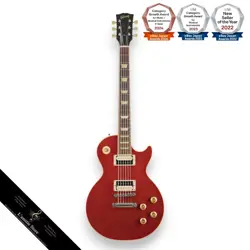 GIBSON CUSTOM LES PAUL CLASSIC ALL MAHOGANY TRANS RED 2000