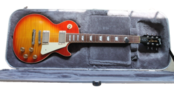 LIGHTWEIGHT GIBSON LES PAUL STANDARD HERITAGE CHERRY SUNBURST FLAME 2015