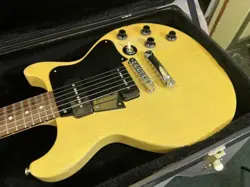 2005 GIBSON LES PAUL FADED DOUBLE CUTAWAY - TV YELLOW