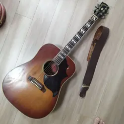 GIBSON HUMMINGBIRD DUAL SOURCE ACOUSTIC ELECTRIC GUITAR SAFE DELIVERY FROM JAPAN